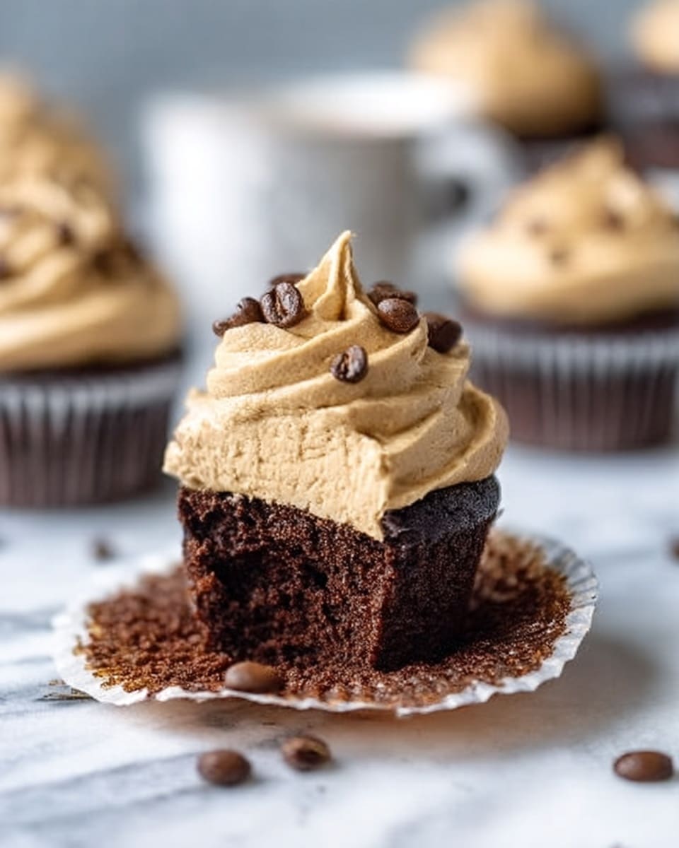 Espresso Cupcakes with Espresso Frosting Recipe