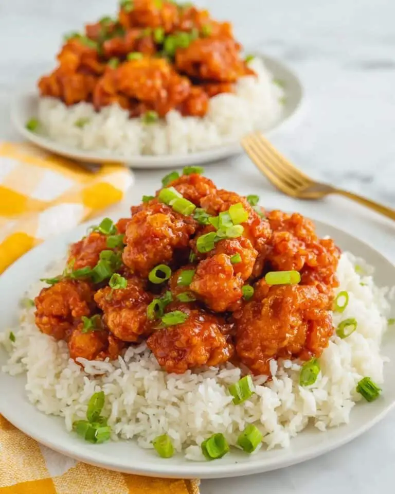 Orange Chicken Made with 4 Ingredients Recipe