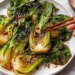Quick Bok Choy with Garlic and Ginger Recipe