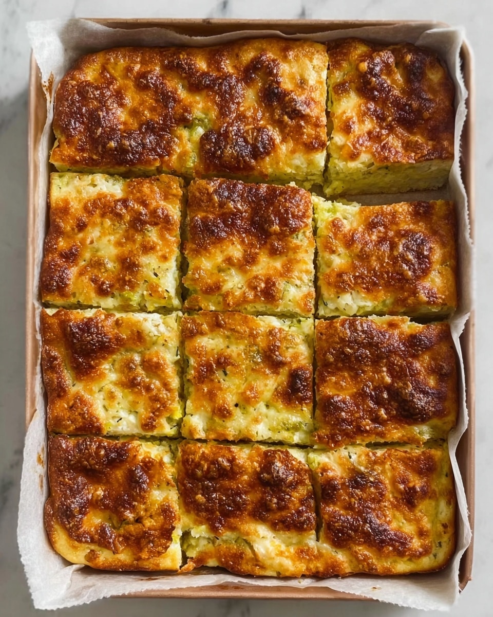 Broccoli Corn Bars Recipe