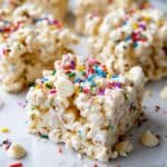 Funfetti Marshmallow Popcorn Treats Recipe