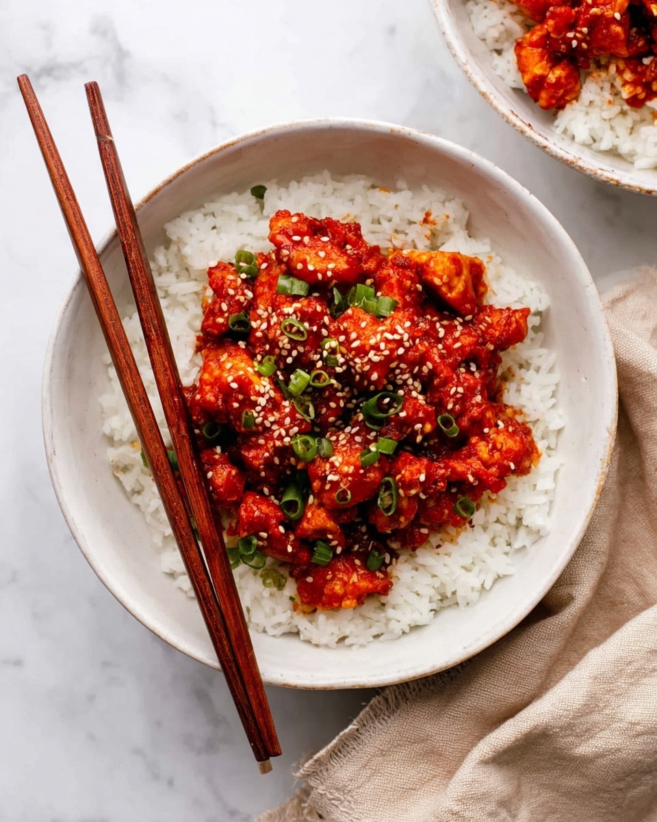 Spicy Gochujang Tofu Bowl Recipe