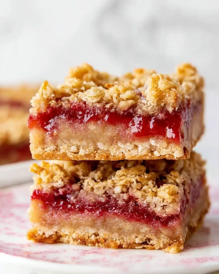 Strawberry Rhubarb Bars Recipe