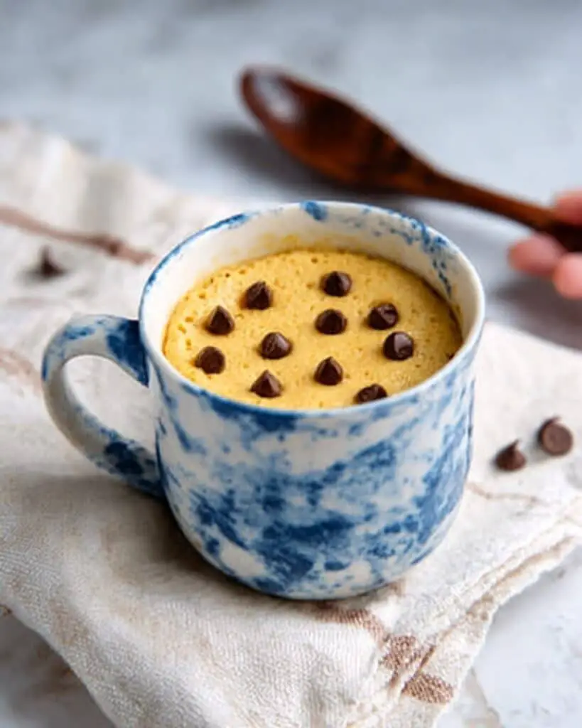1-Minute Chocolate Chip Cookie in a Mug Recipe