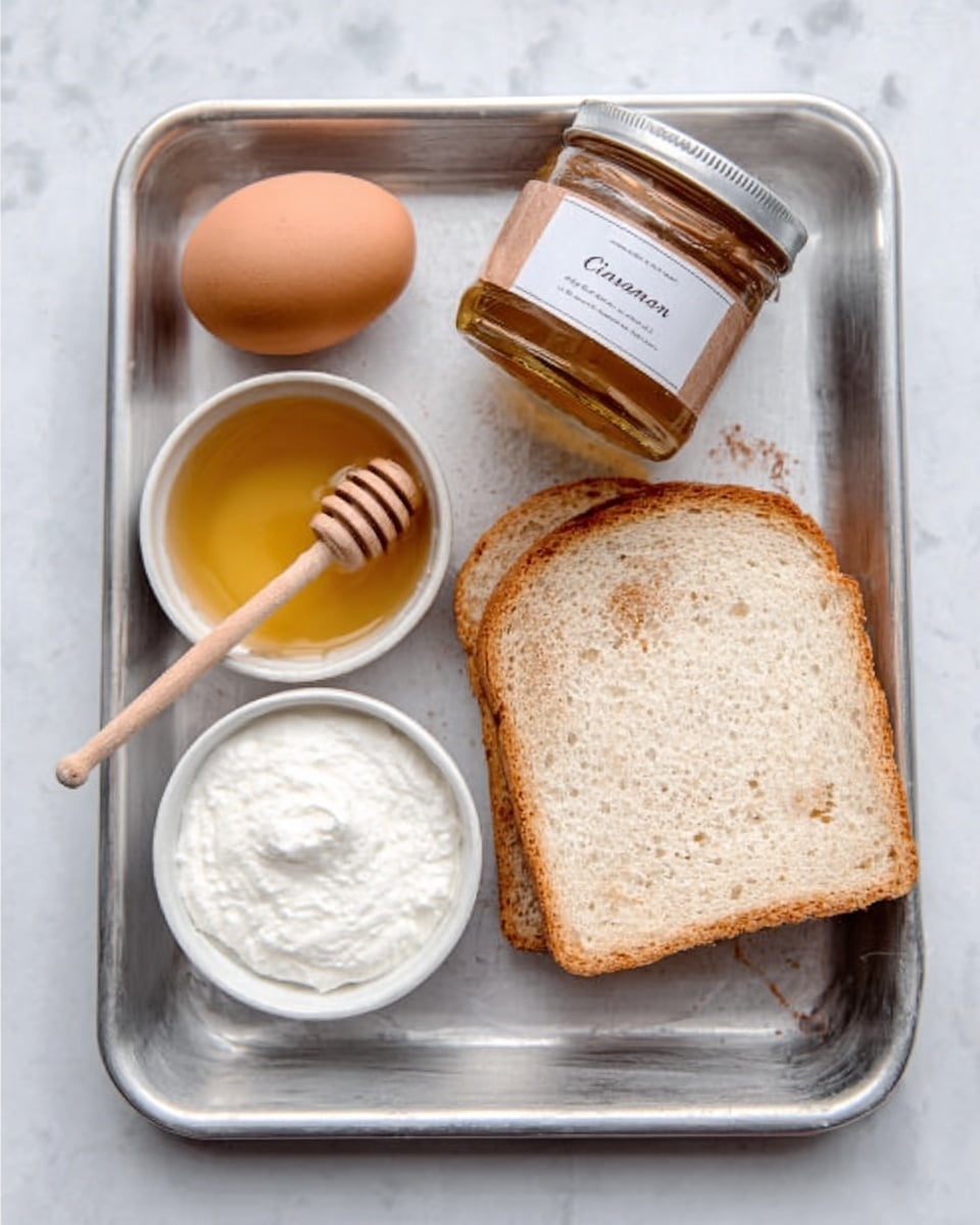 Creamy Yogurt Toast with Fresh Toppings Recipe