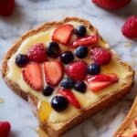 Creamy Yogurt Toast with Fresh Toppings Recipe