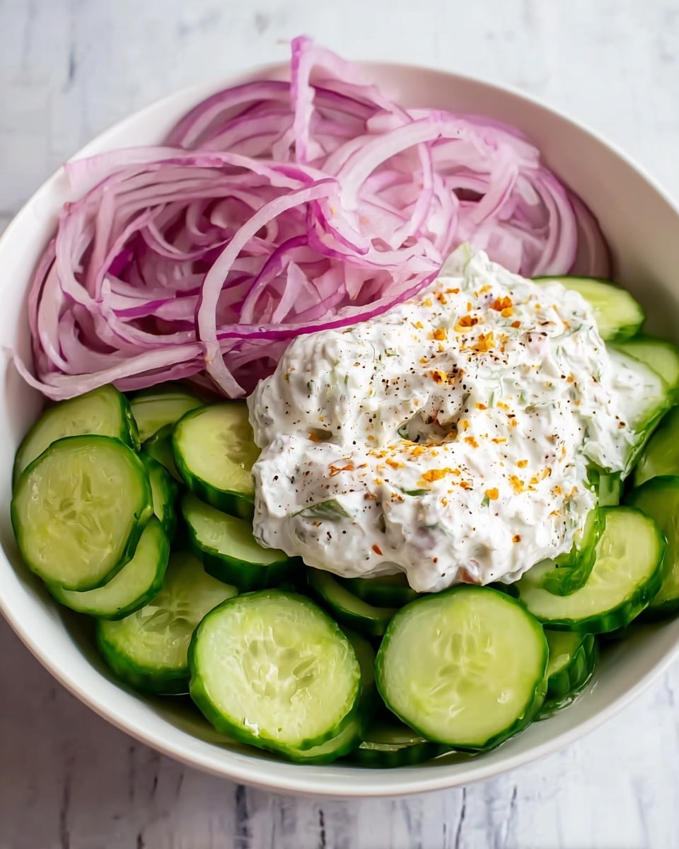 Cucumber Everything Bagel Salad Recipe