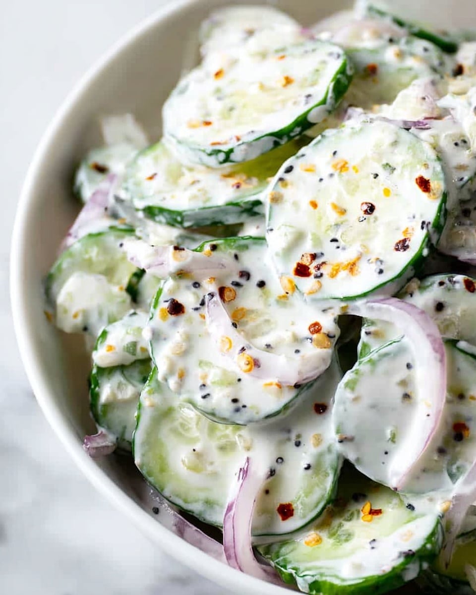 Cucumber Everything Bagel Salad Recipe