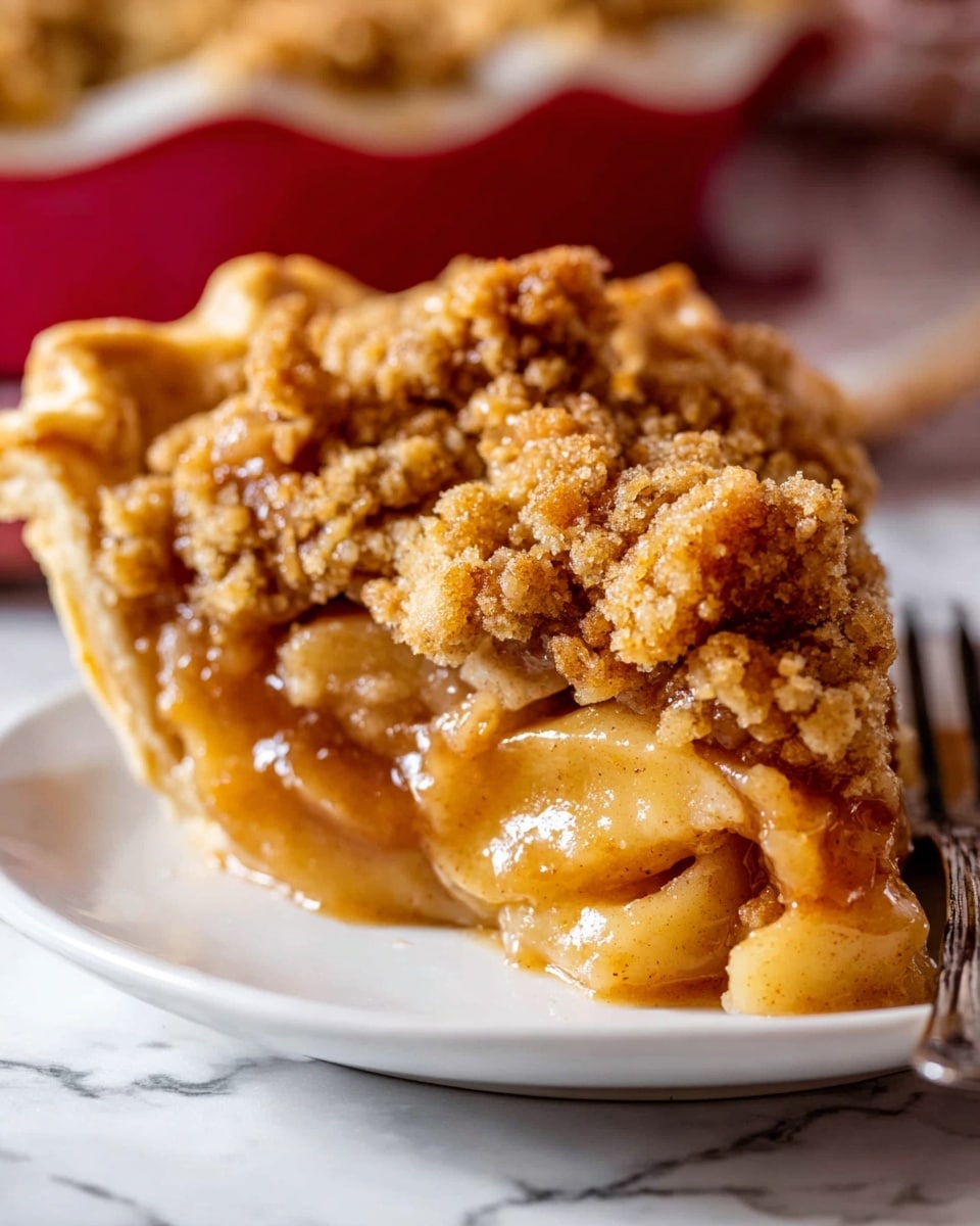Dutch Apple Crumble Pie Recipe
