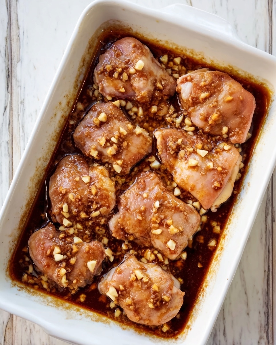 Honey Garlic Chicken Thighs Recipe