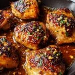Honey Garlic Chicken Thighs Recipe