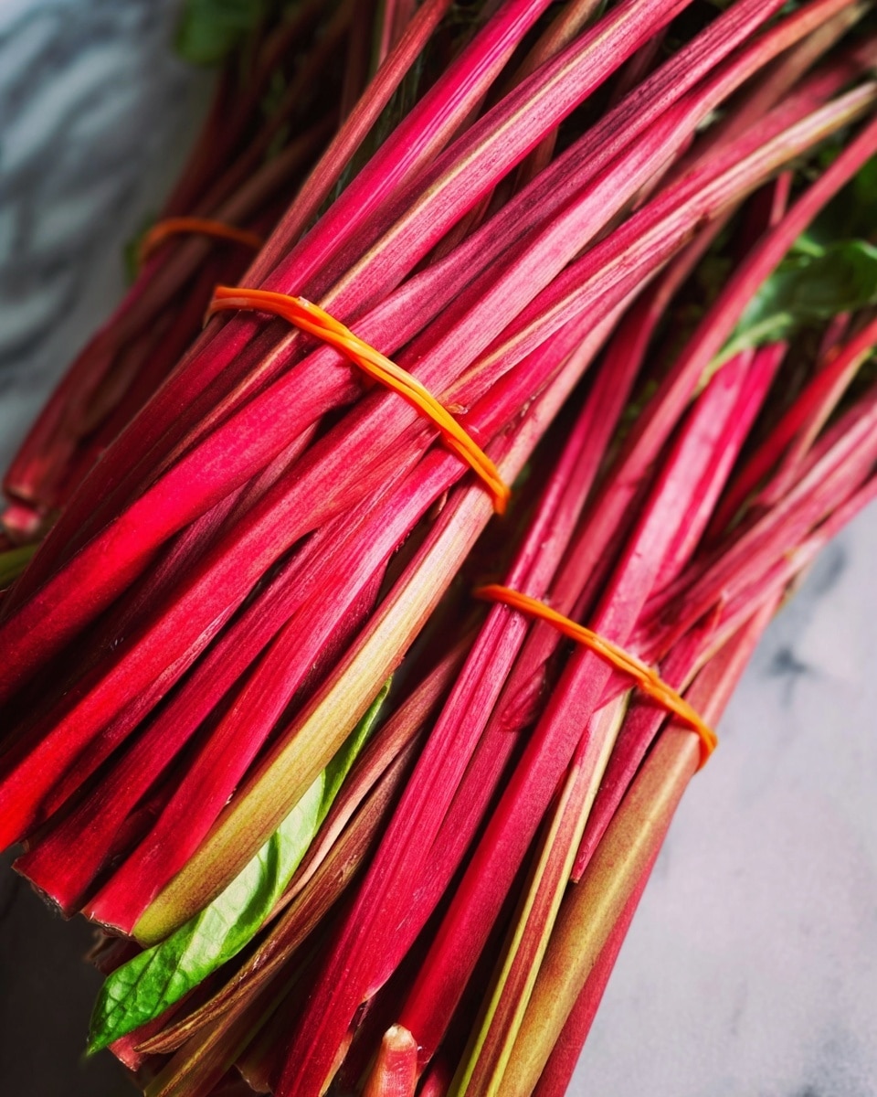 Honey Rhubarb Ice Cream Recipe