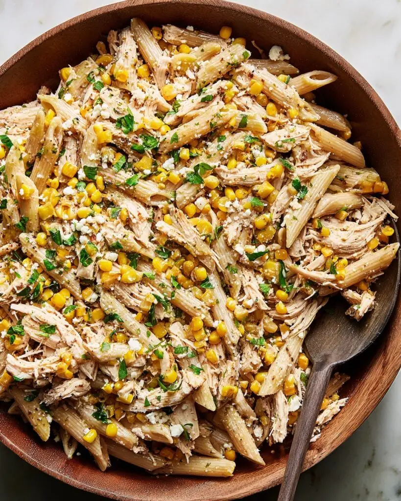 Mexican Street Corn Pasta Salad Recipe
