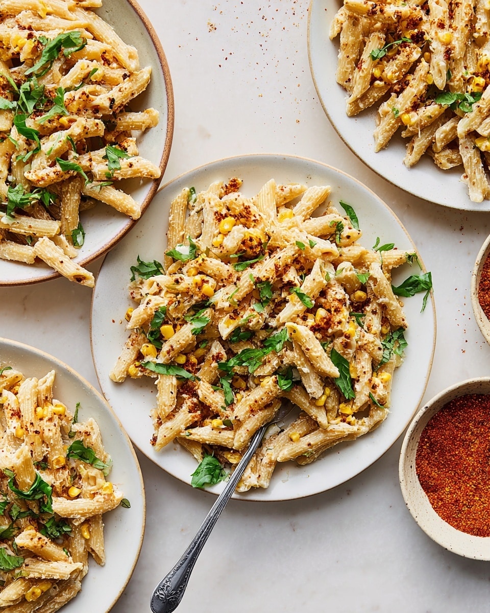 Mexican Street Corn Pasta Salad Recipe