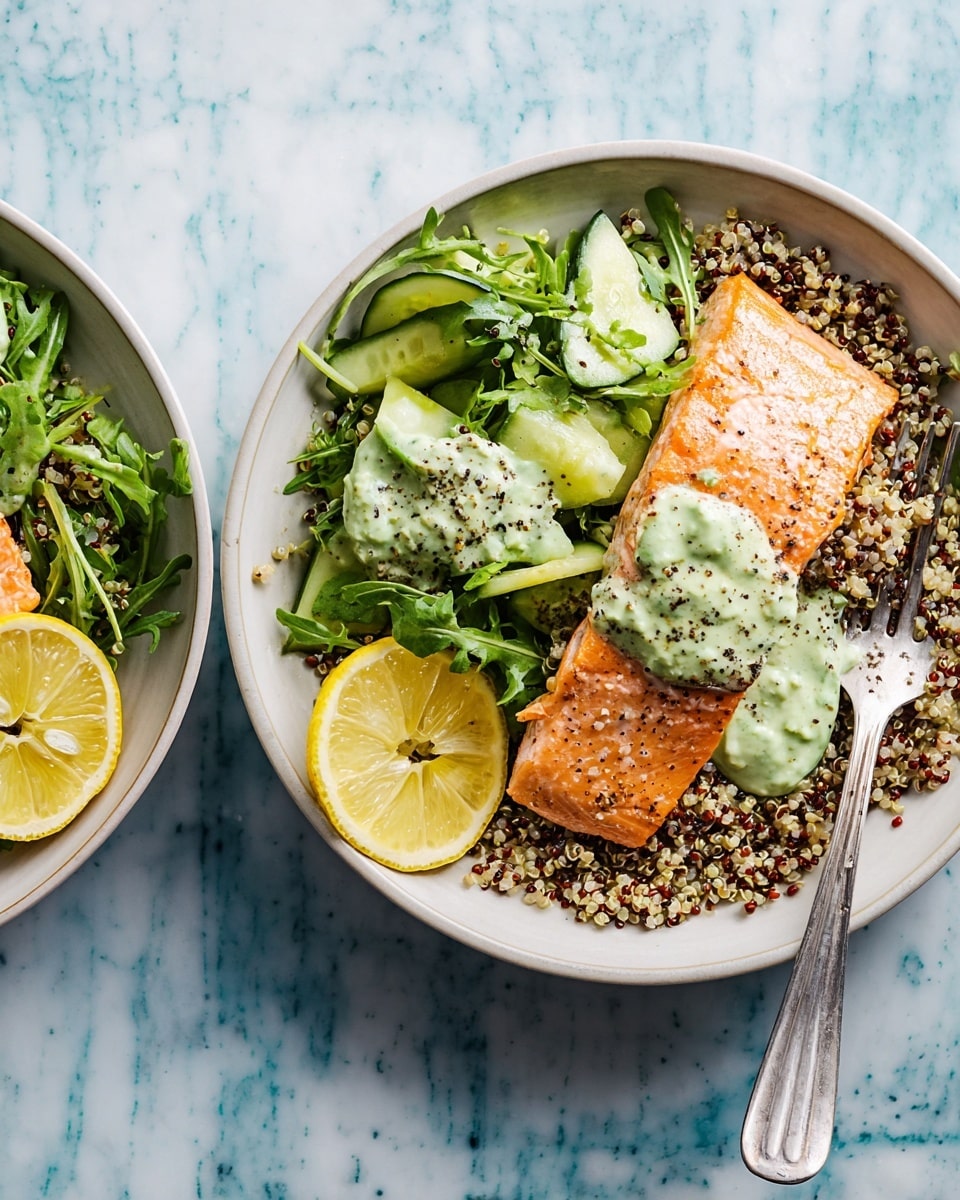 Salmon Quinoa Bowl Recipe