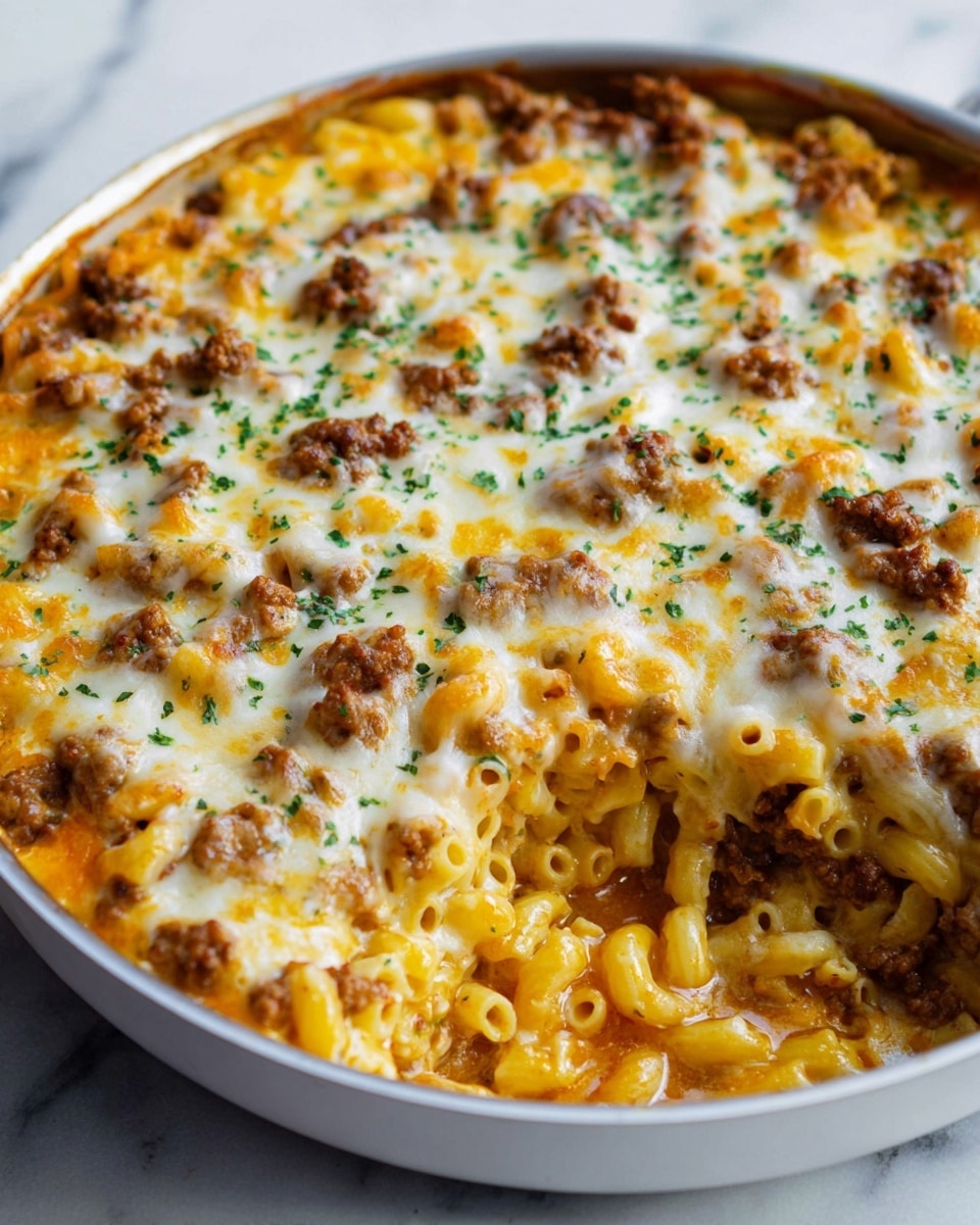 Easy Beefy Mac and Cheese Recipe