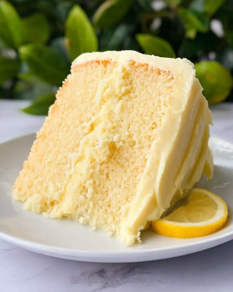 Lemon Cheesecake Cake Recipe