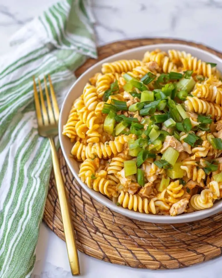 Buffalo Chicken Pasta Salad Recipe