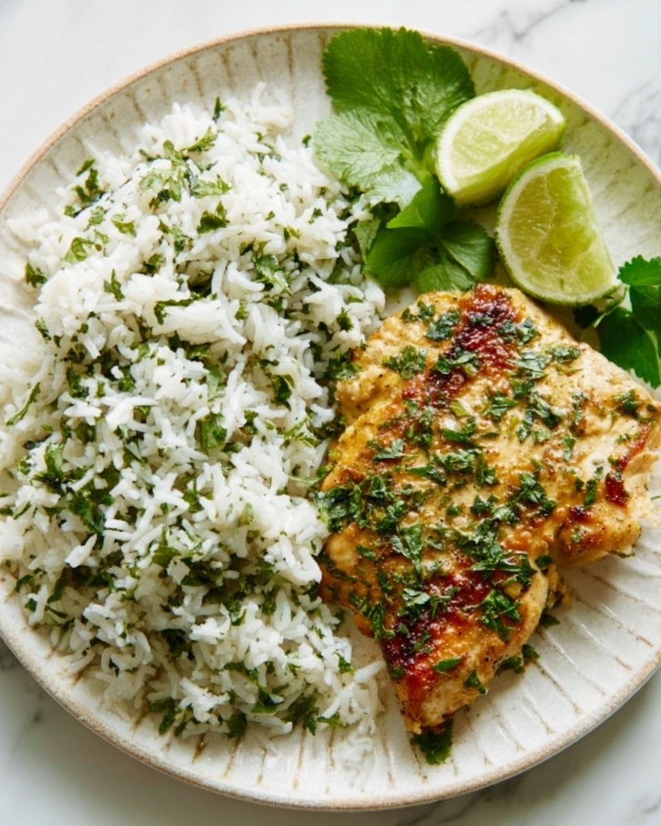 Coconut Lime Grilled Chicken and Rice Recipe
