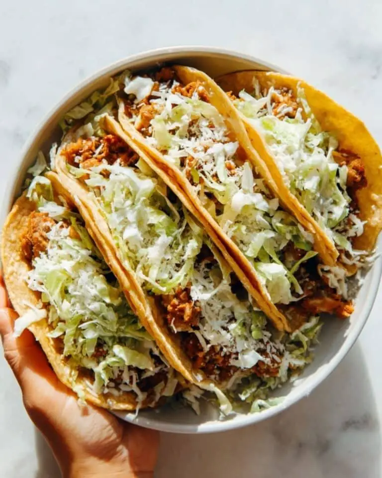 Instant Pot Hawaiian Chicken Tacos with Jalapeño Ranch Slaw Recipe