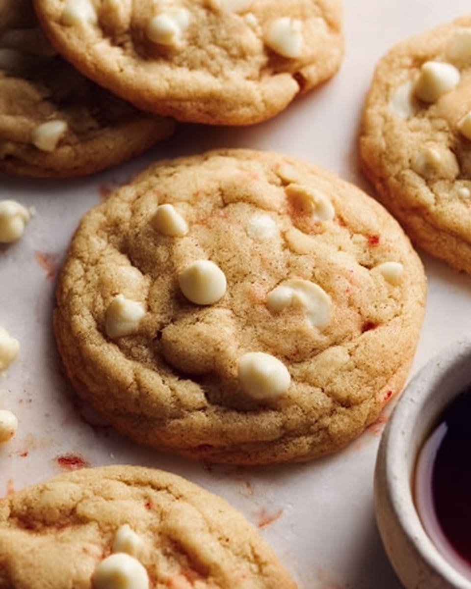 Strawberry White Chocolate Cookies Recipe