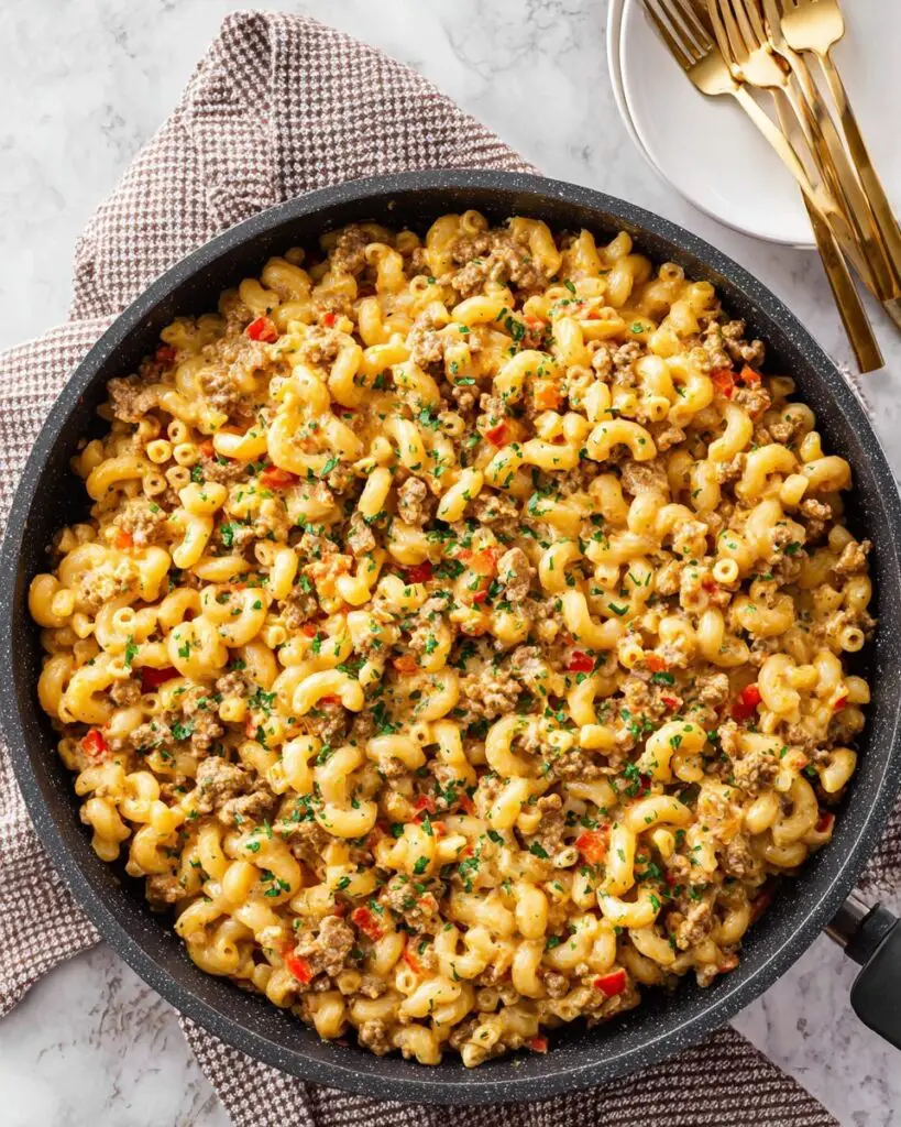 30-Minute Sloppy Joe Pasta Recipe