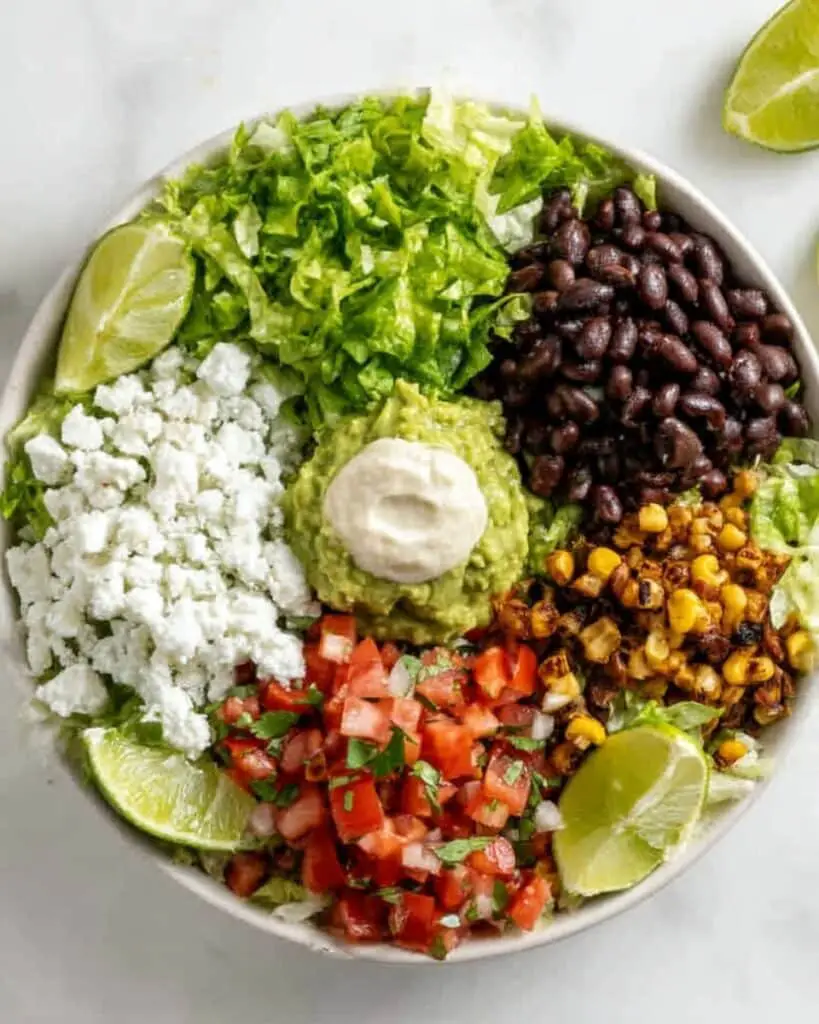 Vegan Burrito Bowl with Cilantro Lime Rice and Spicy Black Beans Recipe