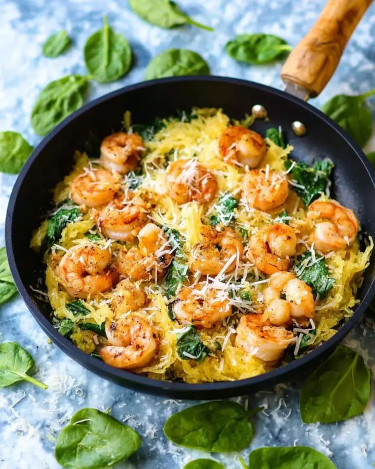 Shrimp Scampi Spaghetti Squash Recipe