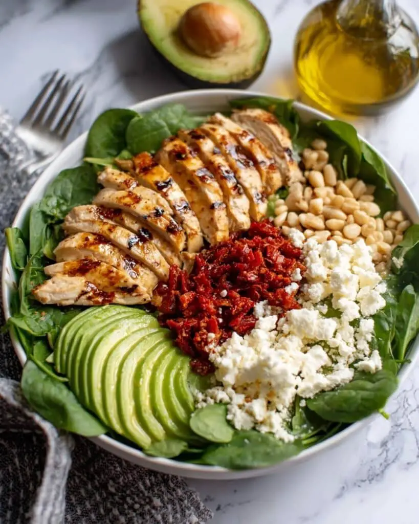 Grilled Chicken with Avocado Tomato Salad Recipe