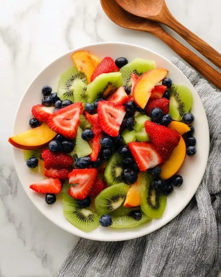 Fruit Salad with Honey Lime Dressing Recipe