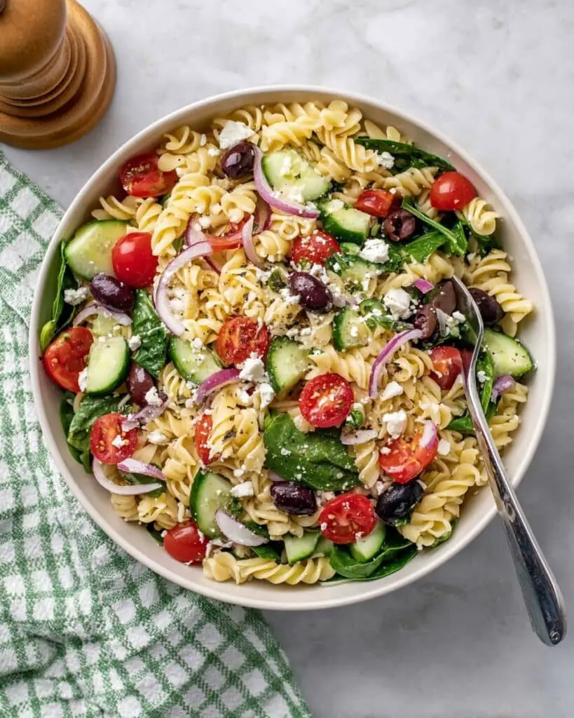 Mediterranean Pasta Salad Recipe