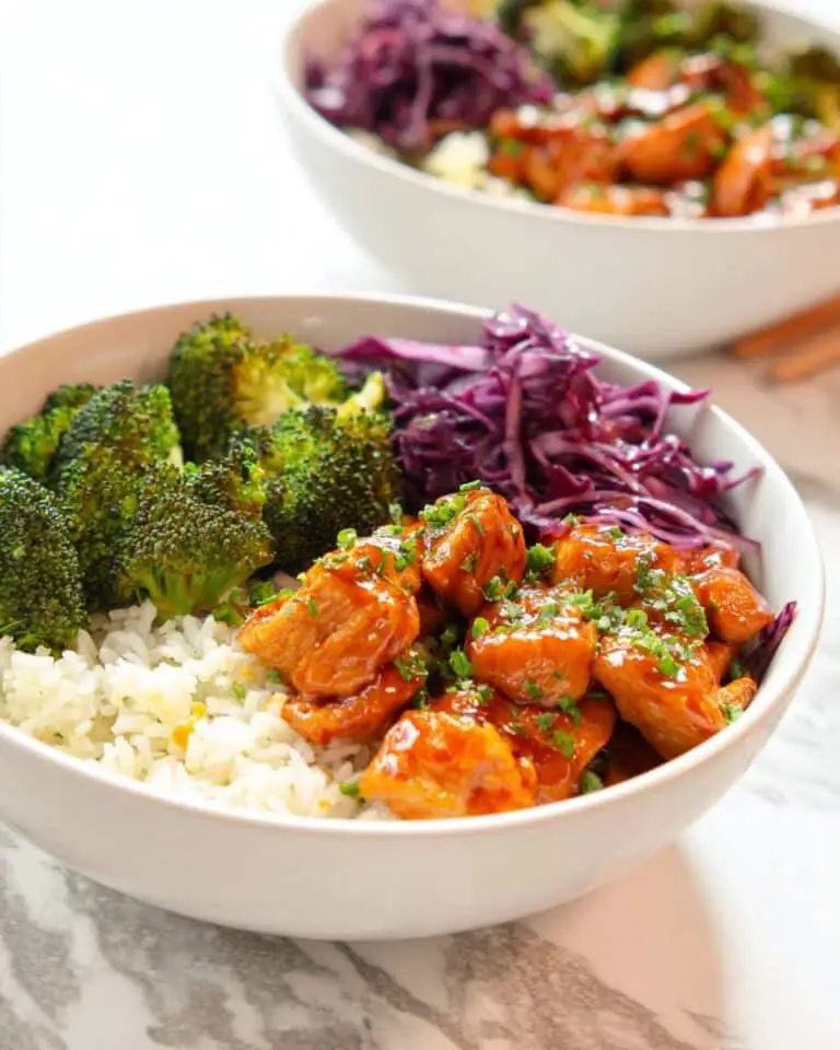 Hot Honey Chicken & Rice Bowls Recipe