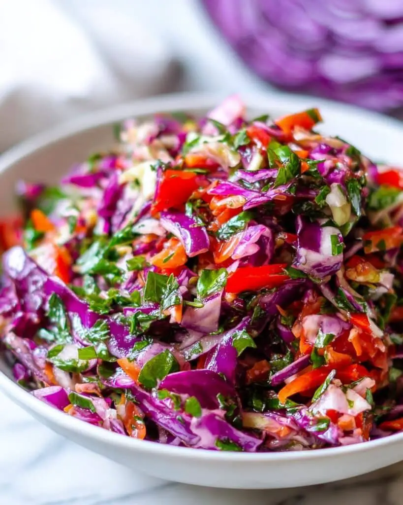 Spring Chopped Salad with Pomegranate Dressing Recipe