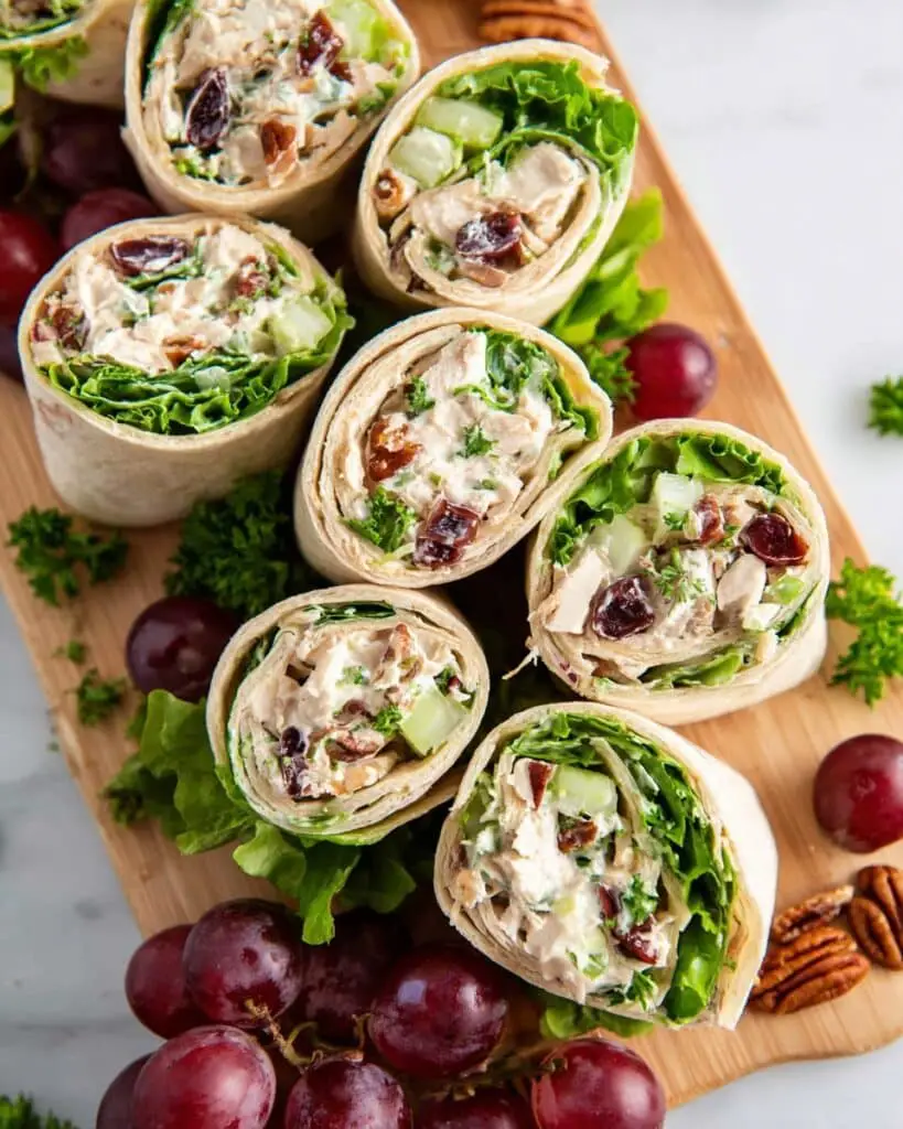 Chicken Salad Pinwheels Recipe