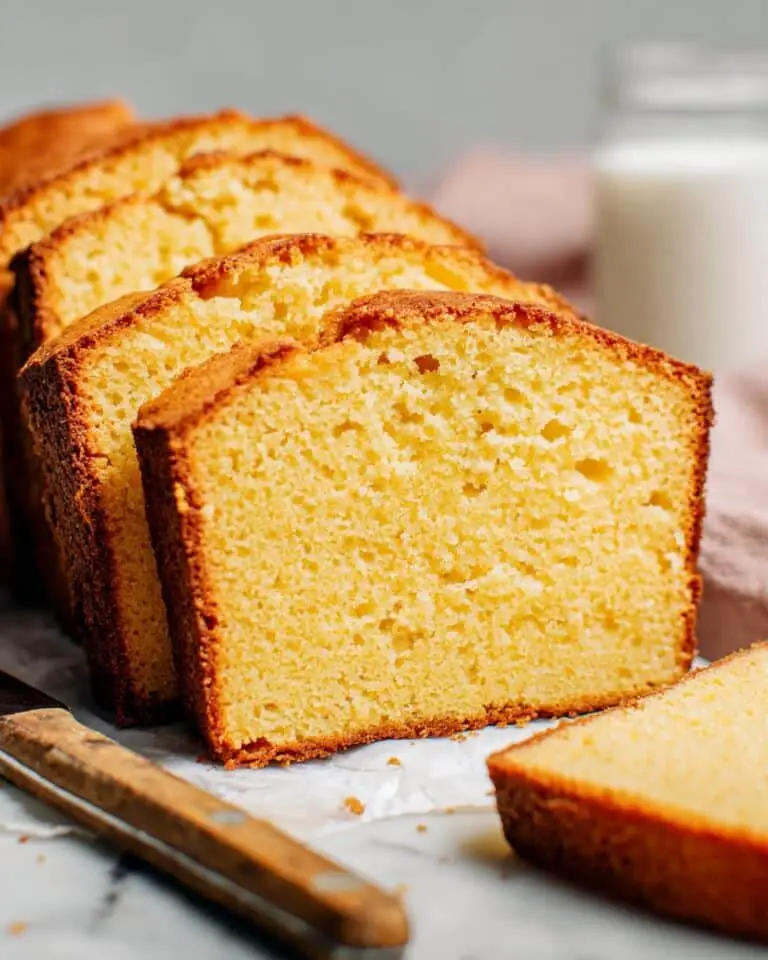Moist and Buttery Vegan Pound Cake Recipe