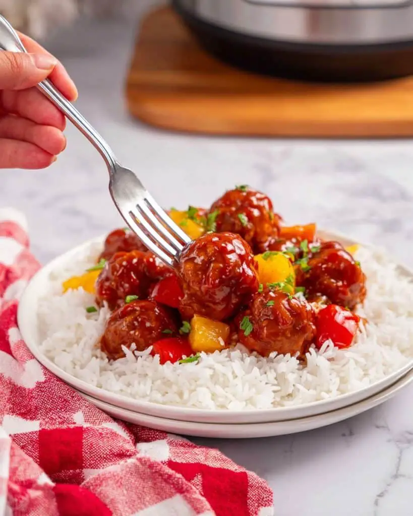 Crockpot Hawaiian Meatballs Recipe