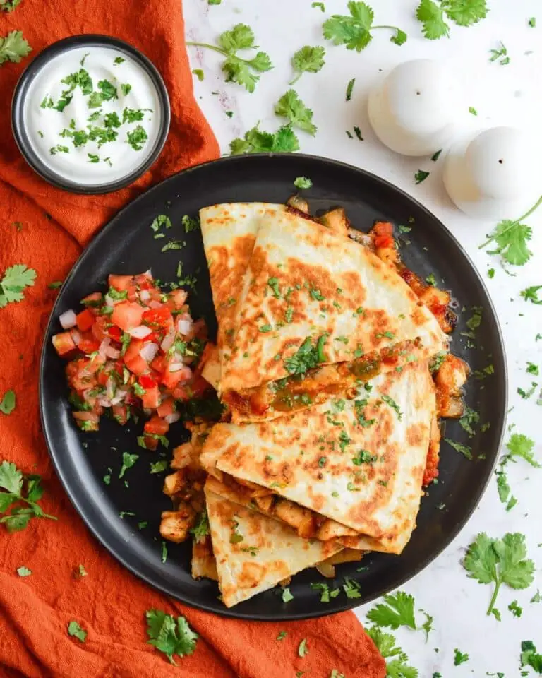 Chicken Fajita Quesadillas Recipe