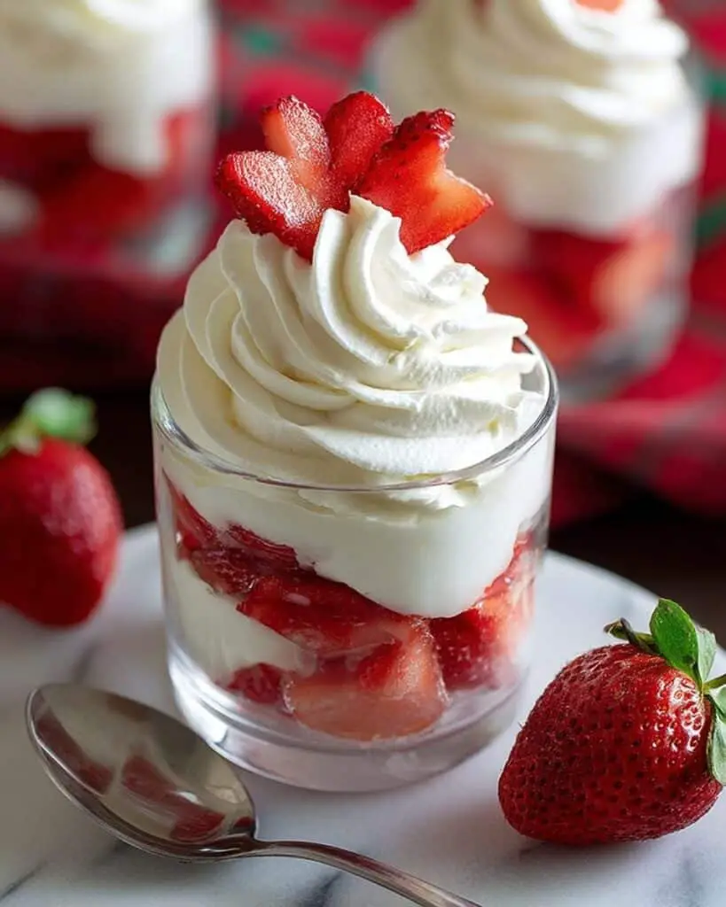 Strawberries and Whipped Cream Recipe
