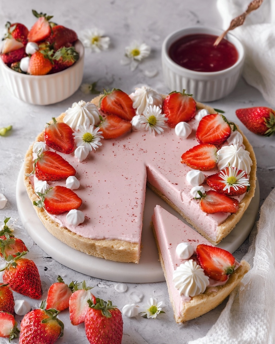 Whipped Strawberry Tart Recipe