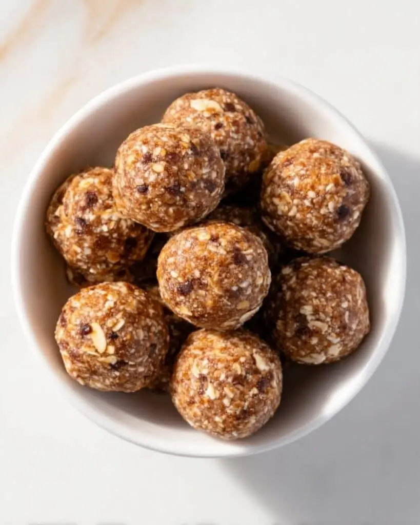 Oatmeal Cookie Dough Balls Recipe