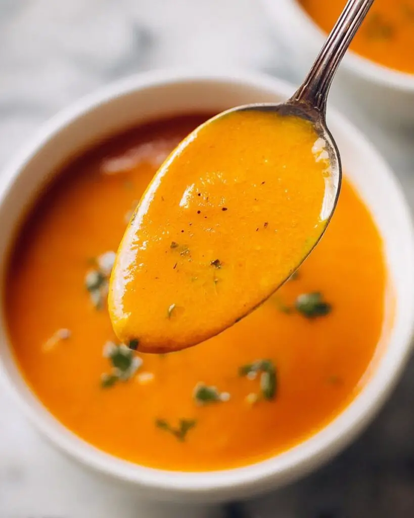 Healthy Tomato-Carrot Soup Recipe