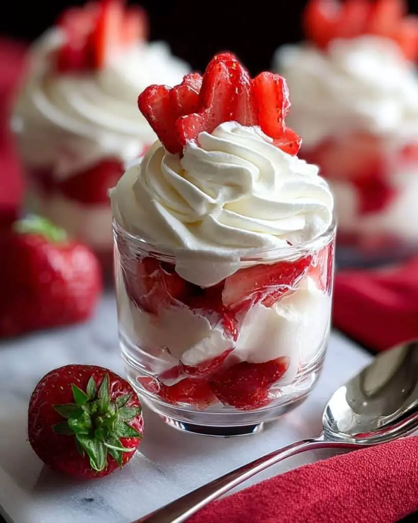 Strawberries and Whipped Cream Delight Recipe