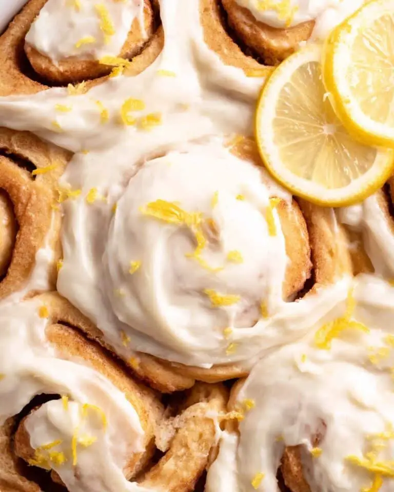 Lemon Rolls with Cream Cheese Frosting Recipe