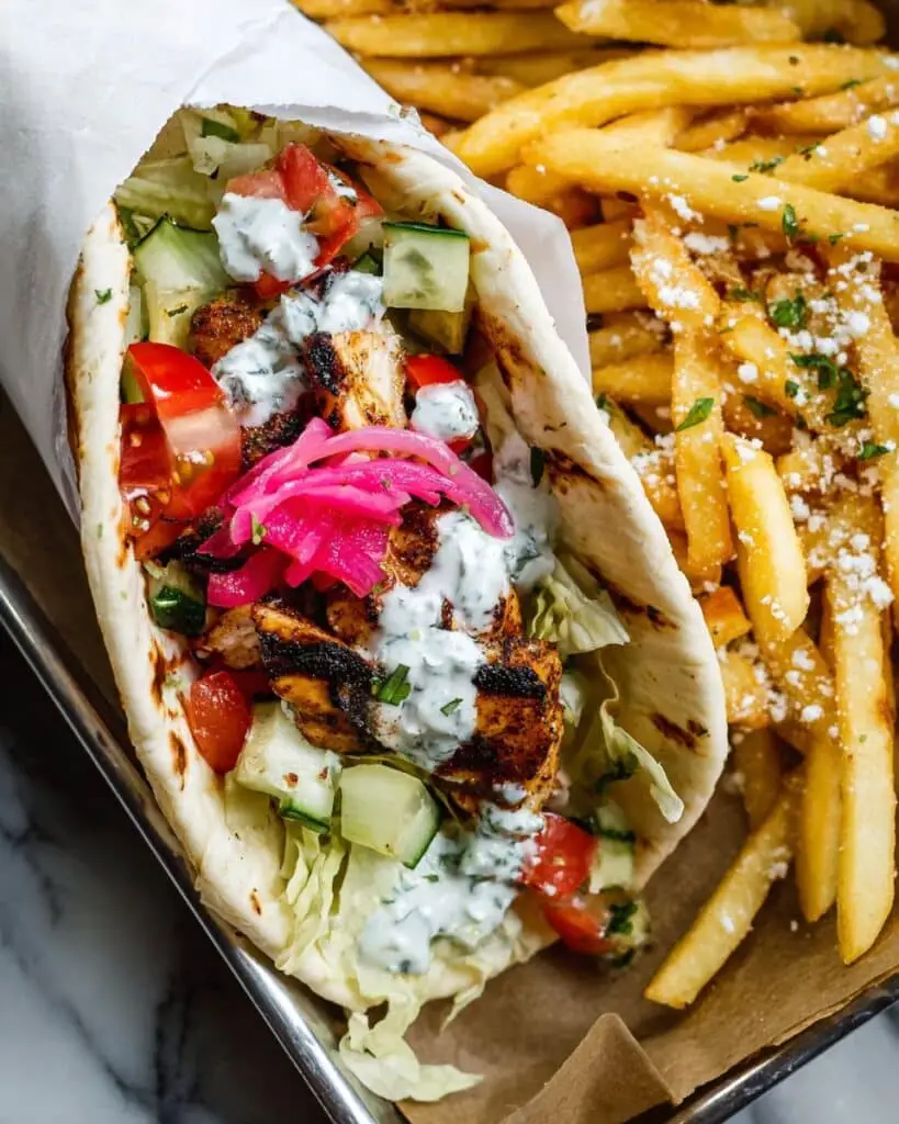 Greek Chicken Gyros Recipe