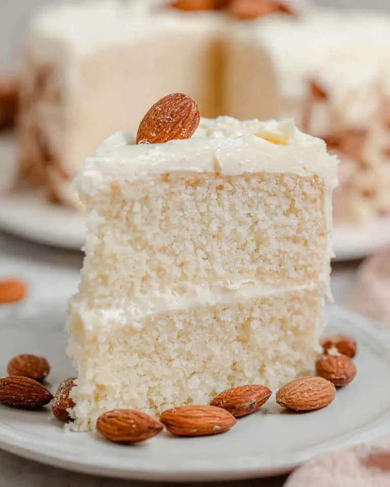 Almond Cream Cake Recipe