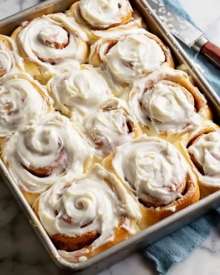 Sourdough Cinnamon Rolls with Cream Cheese Frosting Recipe