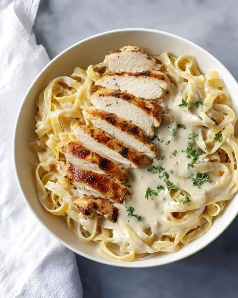 Chicken Fettuccine Alfredo Recipe