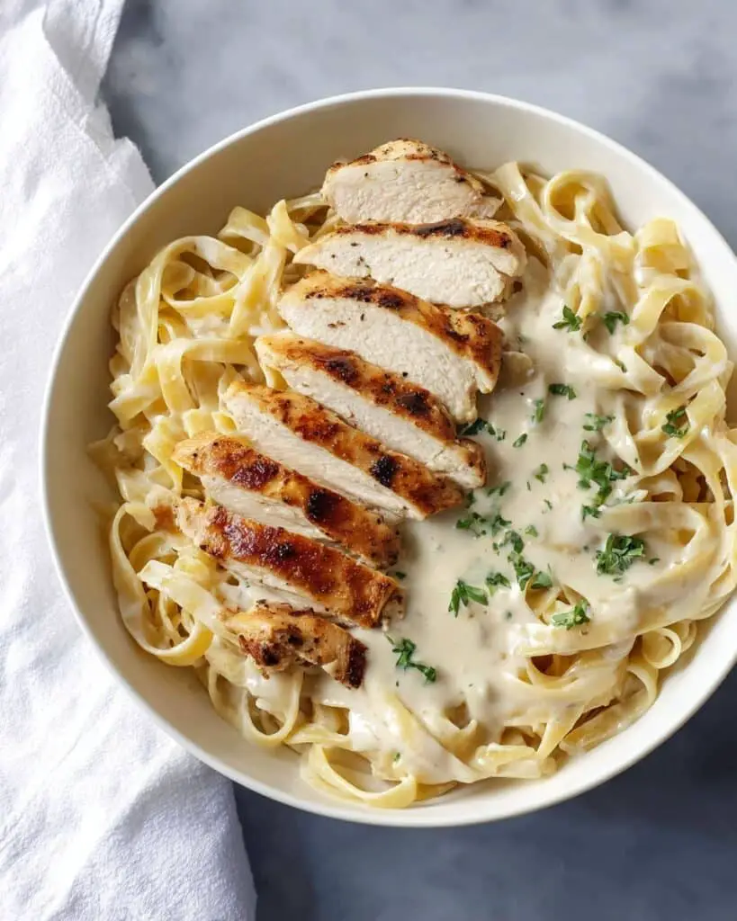 Chicken Fettuccine Alfredo Recipe