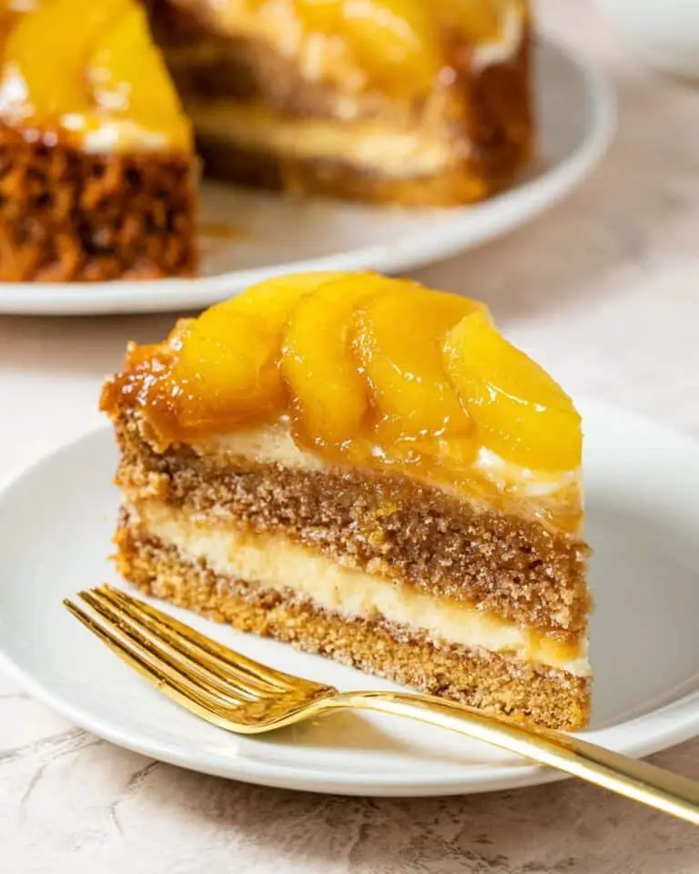 Easy Pear Upside Down Cake Recipe