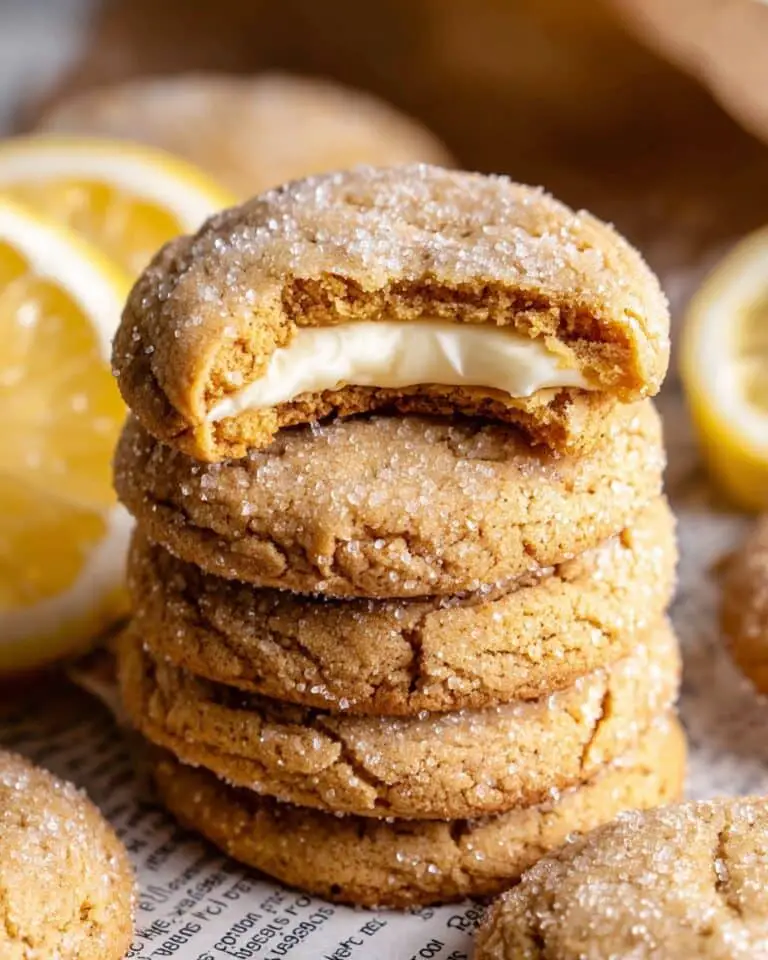 Lemon Cheesecake Cookies Recipe